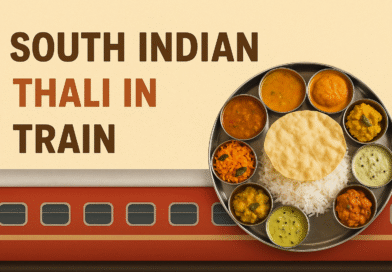 Best North Indian and South Indian Thali options in Train from Dibrail